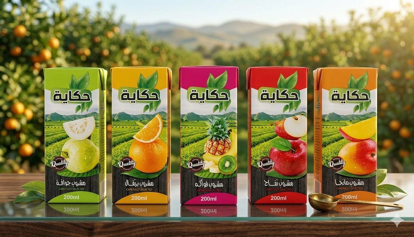عصائر حكاية
